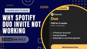 Spotify Duo Invite not Working