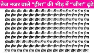 Brain Teaser Image: 'हीरा' के बीच में कहीं तो छिपा है 'जीरा', असली जोहरी 7 सेकंड में ढूंढ लेगा सही जवाब!