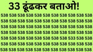 Optical Illusion Challenge: दम है तो इस तस्वीर में 33 ढूंढकर बताओ! सिर्फ 7 सेकंड का है समय